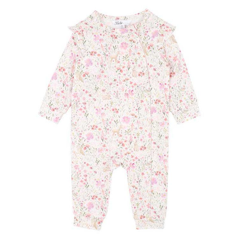 Bébé Flossy Ls Zip Romper image number 0
